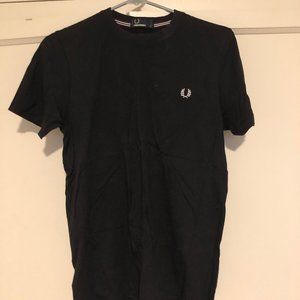 New Fred Perry Black T-Shirt - Small